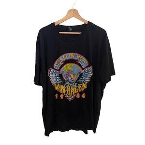 Van Halen 1984 Tour Of The World T-Shirt Unisex Size 2XL RTP Apparel Band Tee
